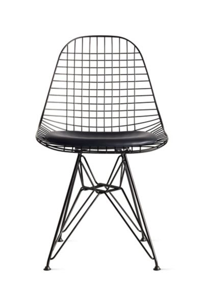 Eames Wire Chair with Seat Pad Herman Miller