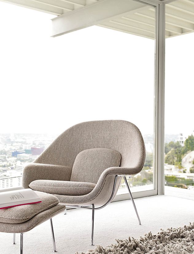 Womb™ Chair and Ottoman - Design Within Reach