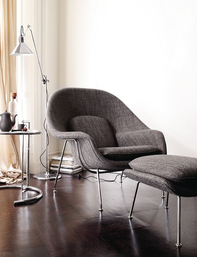 Womb™ Chair and Ottoman - Design Within Reach