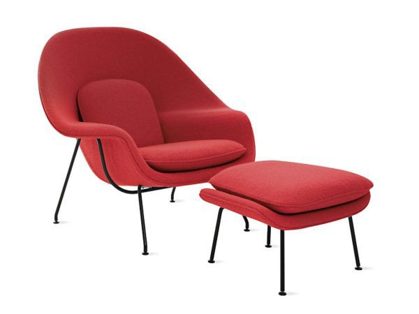 Womb™ Chair and Ottoman - Design Within Reach