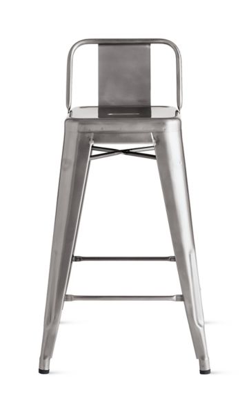 TolixÃ‚Â® Marais Counter Stool with Low Back - Design Within Reach - TolixÃ‚Â® Marais Counter Stool with Low Back