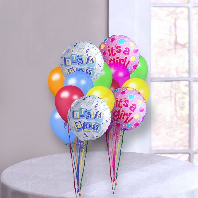 New Baby Balloon Bunch