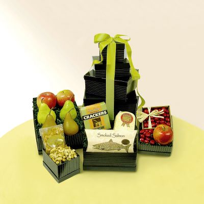 Black Gold Tower of Fruit
