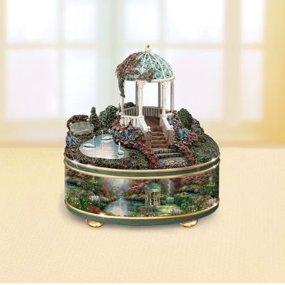 Thomas Kinkade's 'Pools of Serenity' Sculpted Music Box