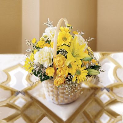 The FTD&reg; Flourishing Garden Basket