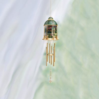 Thomas Kinkade Garden of Prayer Windchimes