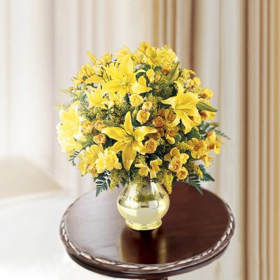 The FTD&reg; Precious Gold Anniversary Bouquet