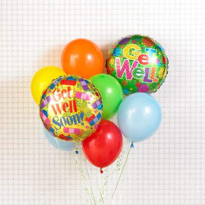 The FTD&reg; Get Well Balloon Bunch