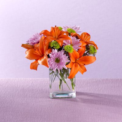 Warm Smiles Bouquet with FREE Vase