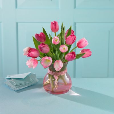 Blushing Pink Tulip Bouquet