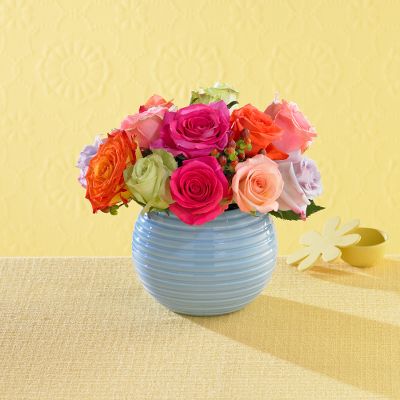 Hopeful Hues Rose Bouquet