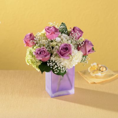 Evening's Promise Bouquet with FREE Vase