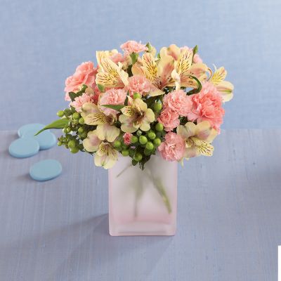Feminine Touch Mother's Day Bouquet with FREE Vase