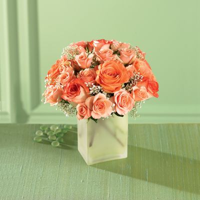 Rosy Promises Bouquet with FREE Vase