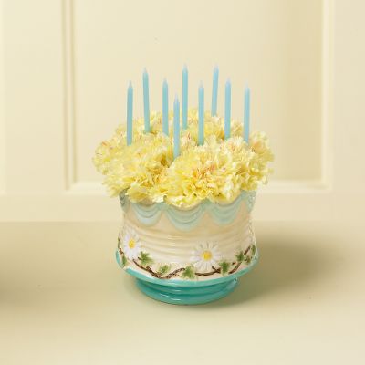 Today's Your Day!  Birthday Floral Cake Arrangement
