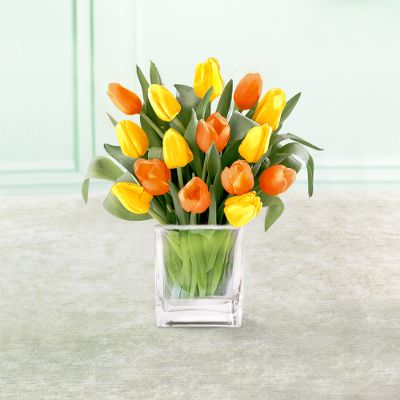 Summer Glow Tulip Bouquet
