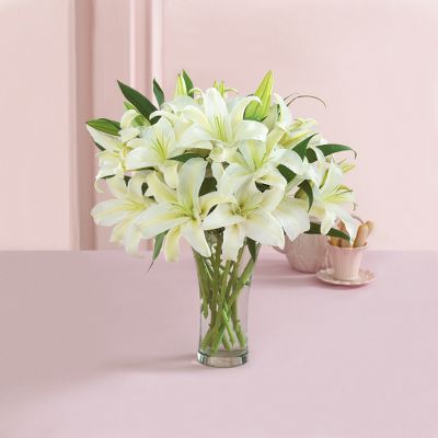 White Lily Bouquet