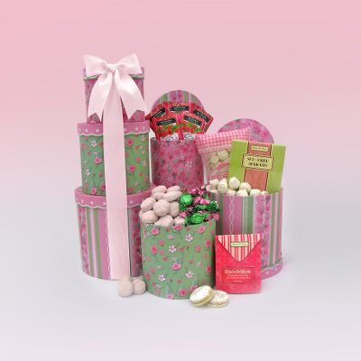 Cherry Blossom Floral Gourmet Tower