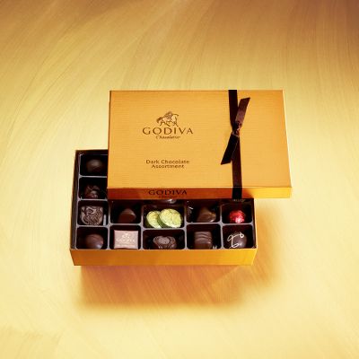 Godiva&reg; Chocolatiers 27-pc Dark Chocolate Gift Box