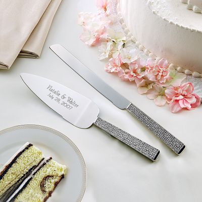 Sparkling Sentiments Personalized Serving Set