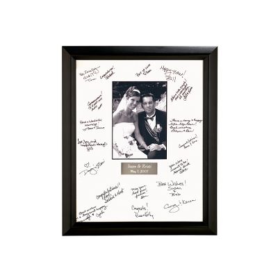 WishingThem Well Personalized Autograph Frame