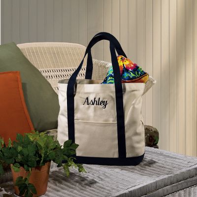 Personalized Canvas Tote
