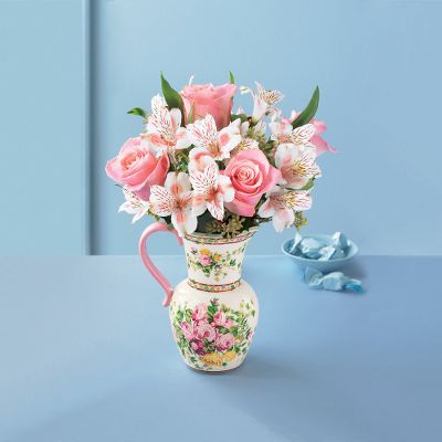The Laura Ashley&reg; Pitcher presented by FTD&reg;