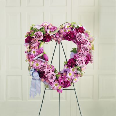The FTD&reg; Heartfelt Sympathies Wreath