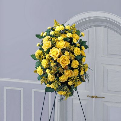The FTD&reg; Glowing Tribute Standing Spray