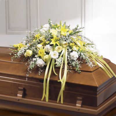 The FTD&reg; Rest in Peace Casket Spray