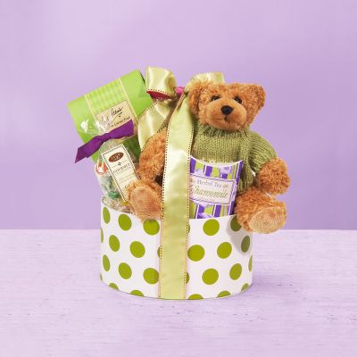 Get Well Cuddles Gift Basket