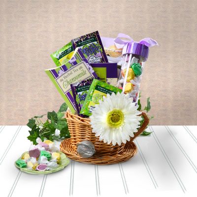 Tealightful Gourmet Basket