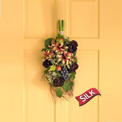 Silk Bounty Villa Door Swag