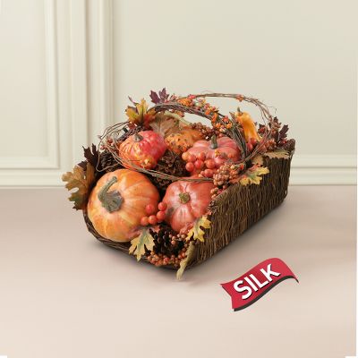 Fall Frenzy Basket Centerpiece