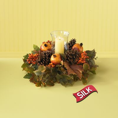 Gorgeous Glow Silk Autumn Centerpiece