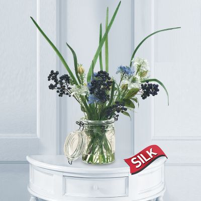 Old Fashioned Grace Silk Nigella Bouquet