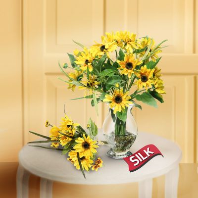 Silk Sunflower Bouquets