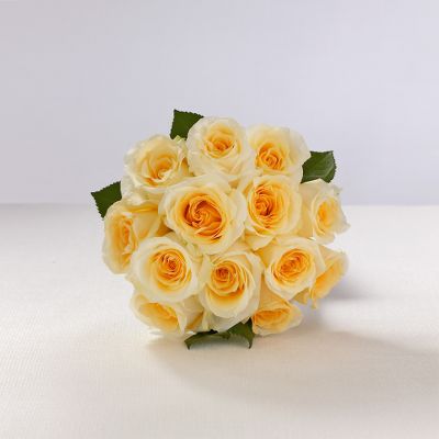 Vera Wang Spring Sunshine Rose Bouquet - 12 Stems
