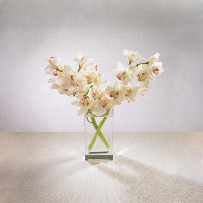 Vera Wang White Cymbidium Orchid Bouquet