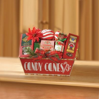 Candy Cane Tin