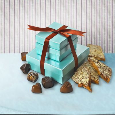 Au Chocolat and Toffee Tower