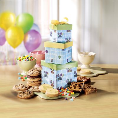 Mrs. Fields&reg; Birthday Bundle of Treats Tower