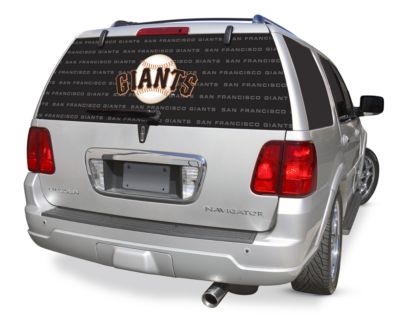 Rear Window Tint -  San Francisco Giants - San Francisco Giants - MLB