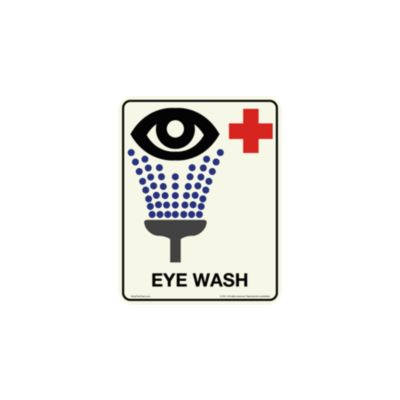 Eye Wash Icon Decal Shop Fathead Medical Signage Graphics