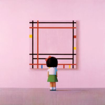 Boogie Woogie Little Girl in New York by Liu Ye