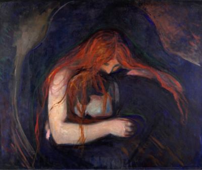 The Vampire by Edvard Munch