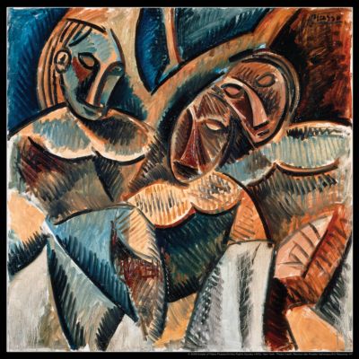 Three Figures Under a Tree by Pablo Picasso