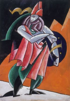 Soldier by Lyubov Popova