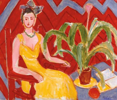 Michaela (The Yellow Dress) by Henri Matisse