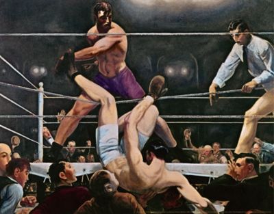 Dempsey and Firpo by George Wesley Bellows